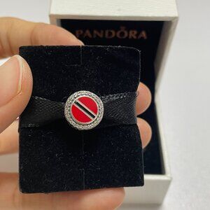 Pandora Trinidad and Tobago Flag Exclusive Charm Bead